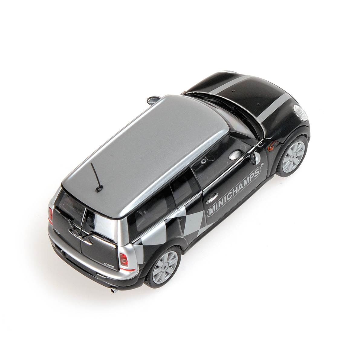 MINI COOPER CLUBMAN  - 2008 - BLACK METALLIC - 'MINICHAMPS'