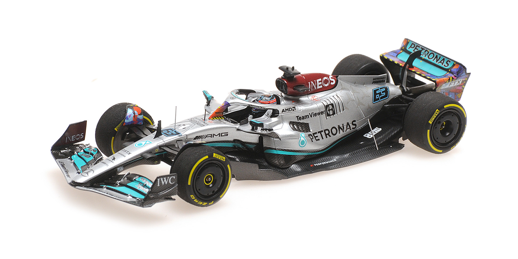 MERCEDES-AMG PETRONAS FORMULA ONE TEAM F1 W13 E PERFORMANCE - GEORGE RUSSELL - MIAMI GP 2022