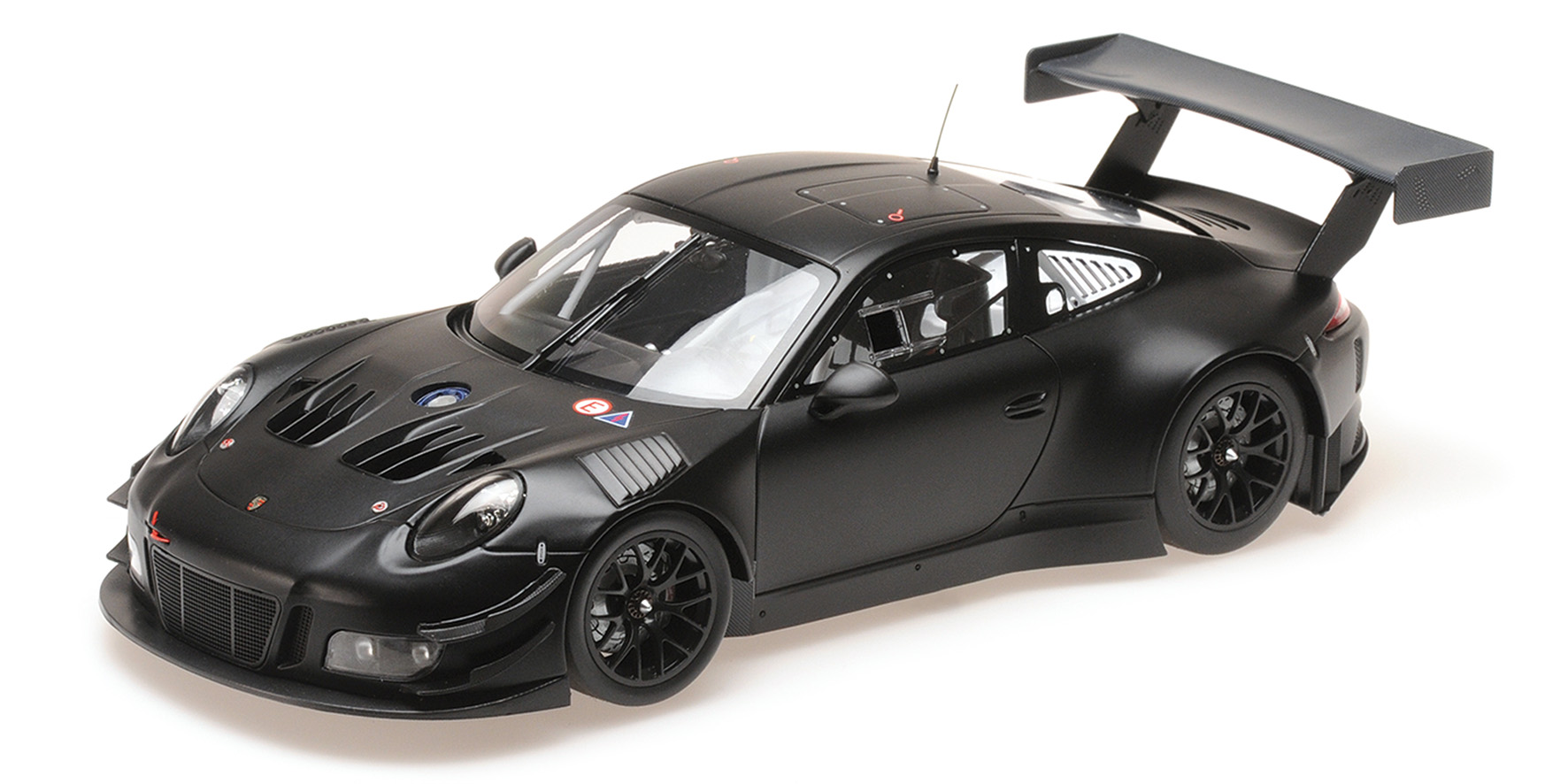 PORSCHE 911 GT3 R - PLAINBODY VERSION - MATT BLACK