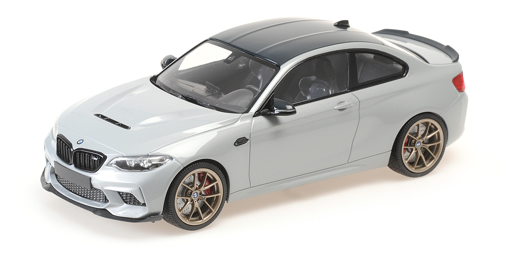 BMW M2 CS - 2020 - SILVER METALLIC W/GOLD WHEELS