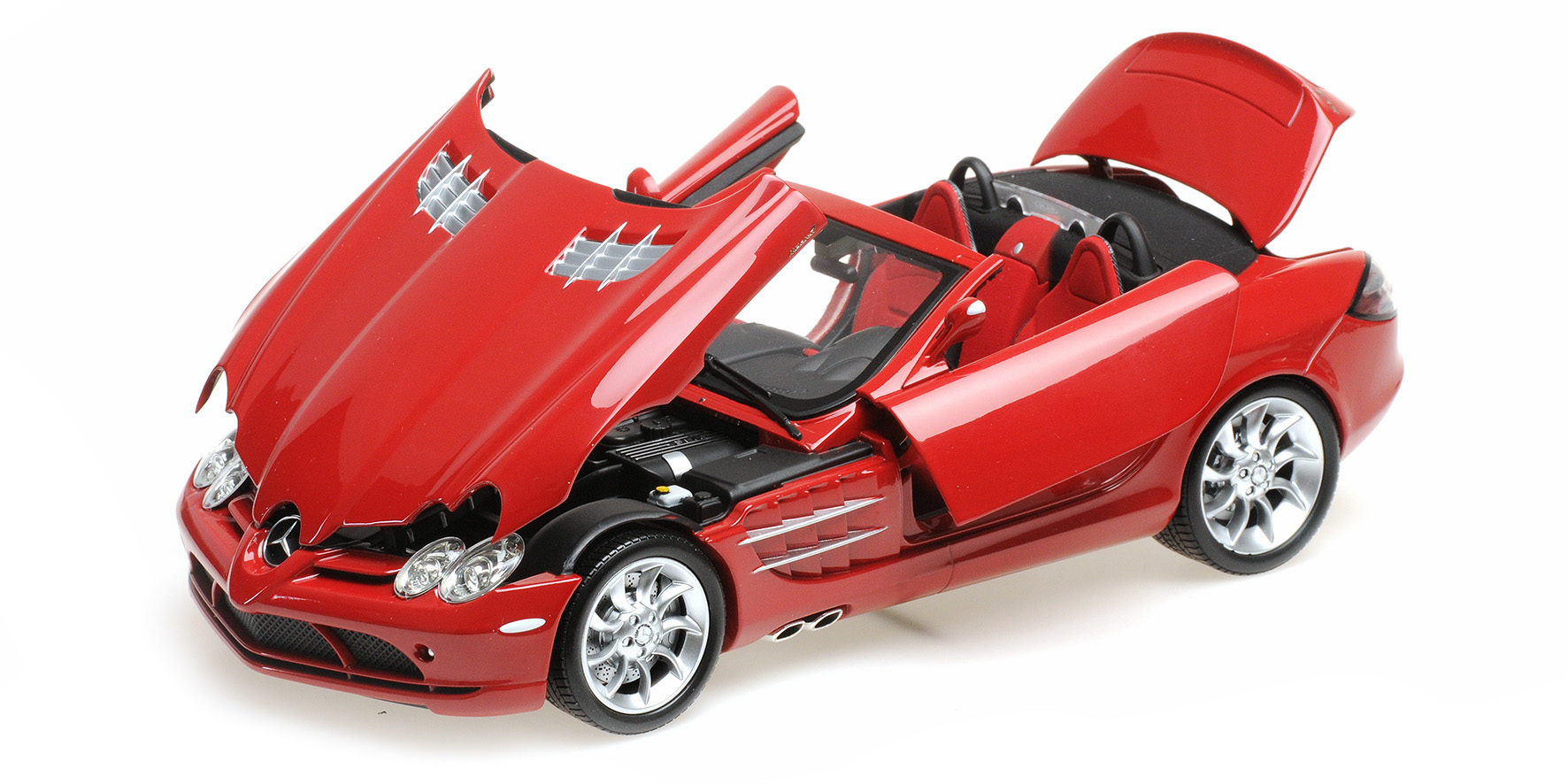 MERCEDES-BENZ SLR-MCLAREN ROADSTER - 2007 - RED