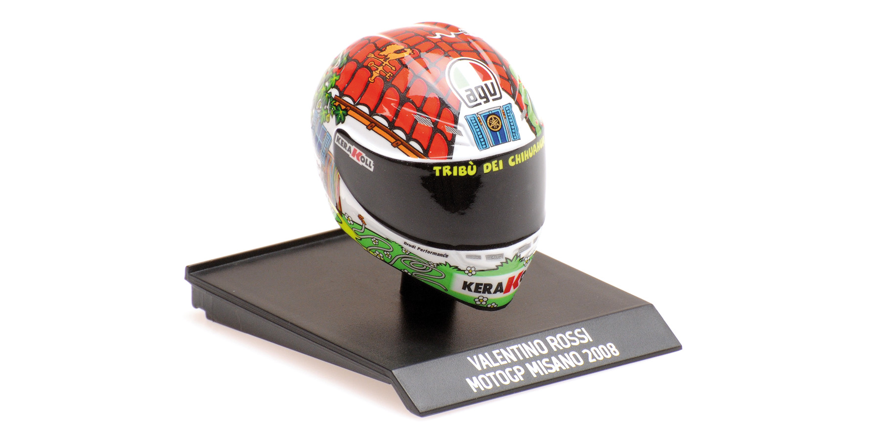HELMET - VALENTINO ROSSI - MOTOGP MISANO 2008