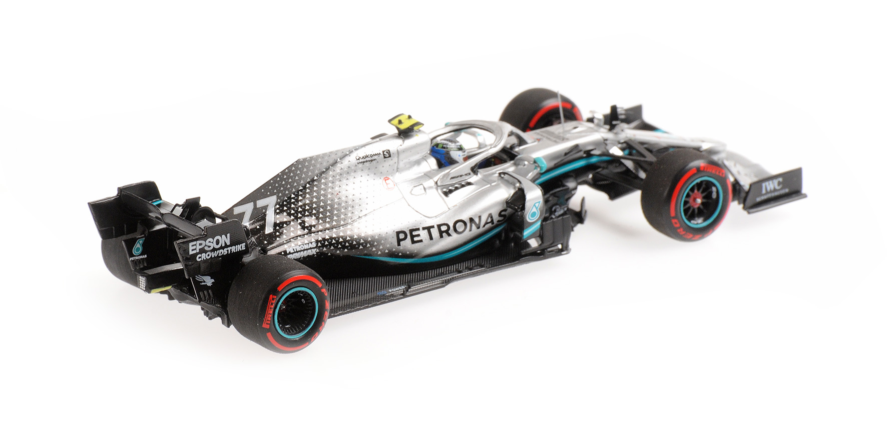 MERCEDES-AMG PETRONAS MOTORSPORT F1 W10 EQ POWER+ - VALTTERI BOTTAS - 2ND PLACE BRITISH GP 2019