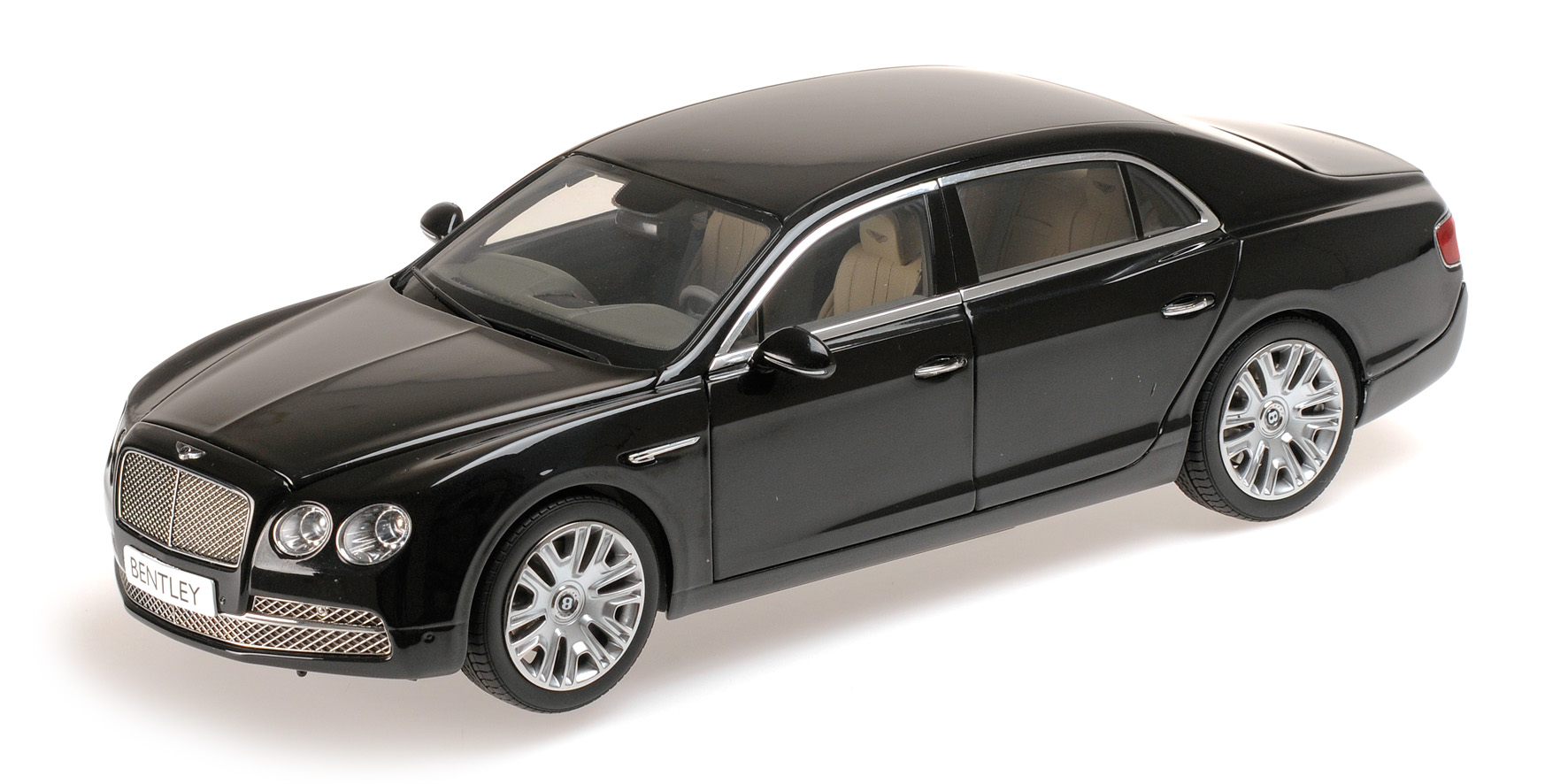 BENTLEY FLYING SPUR W12 - DIAMOND BLACK (08891DBK)