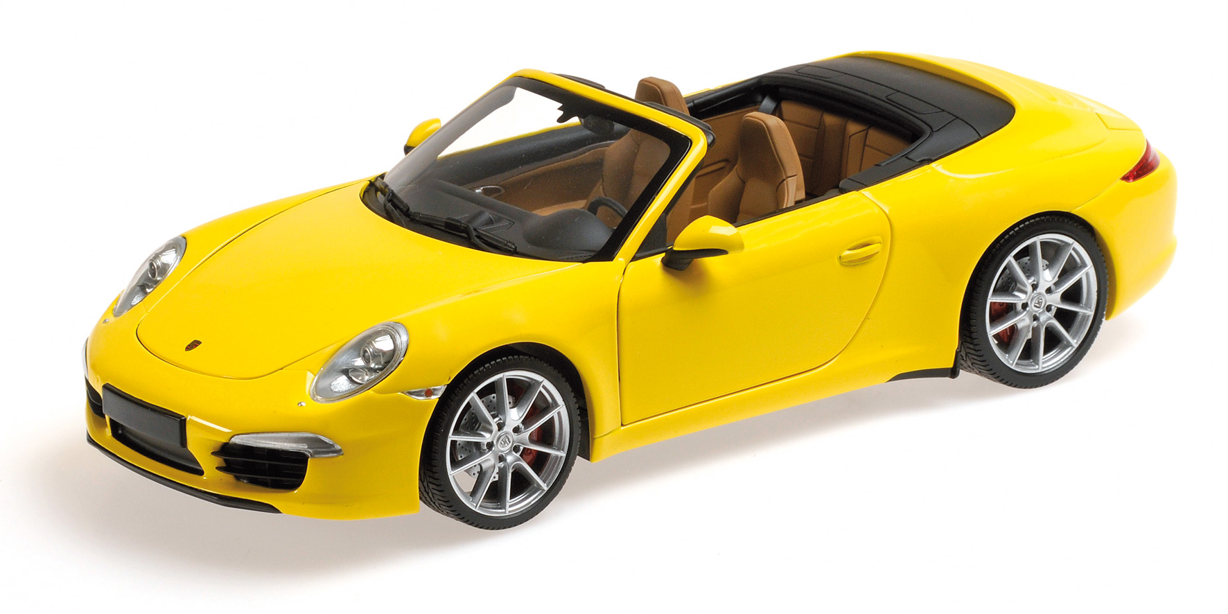 PORSCHE 911 CARRERA S CABRIO (991) - 2012 - YELLOW