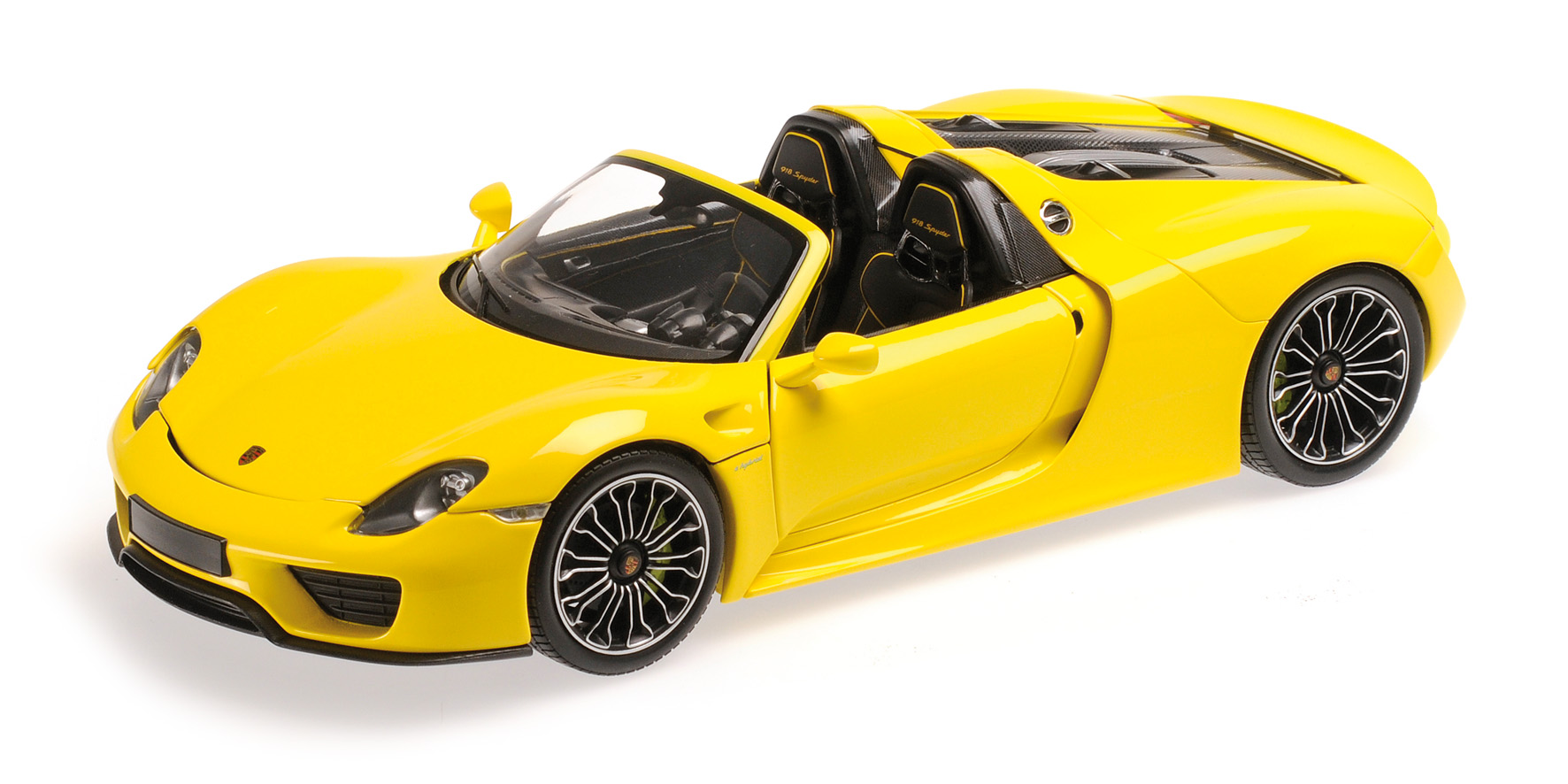 PORSCHE 918 SPYDER - 2013 - YELLOW