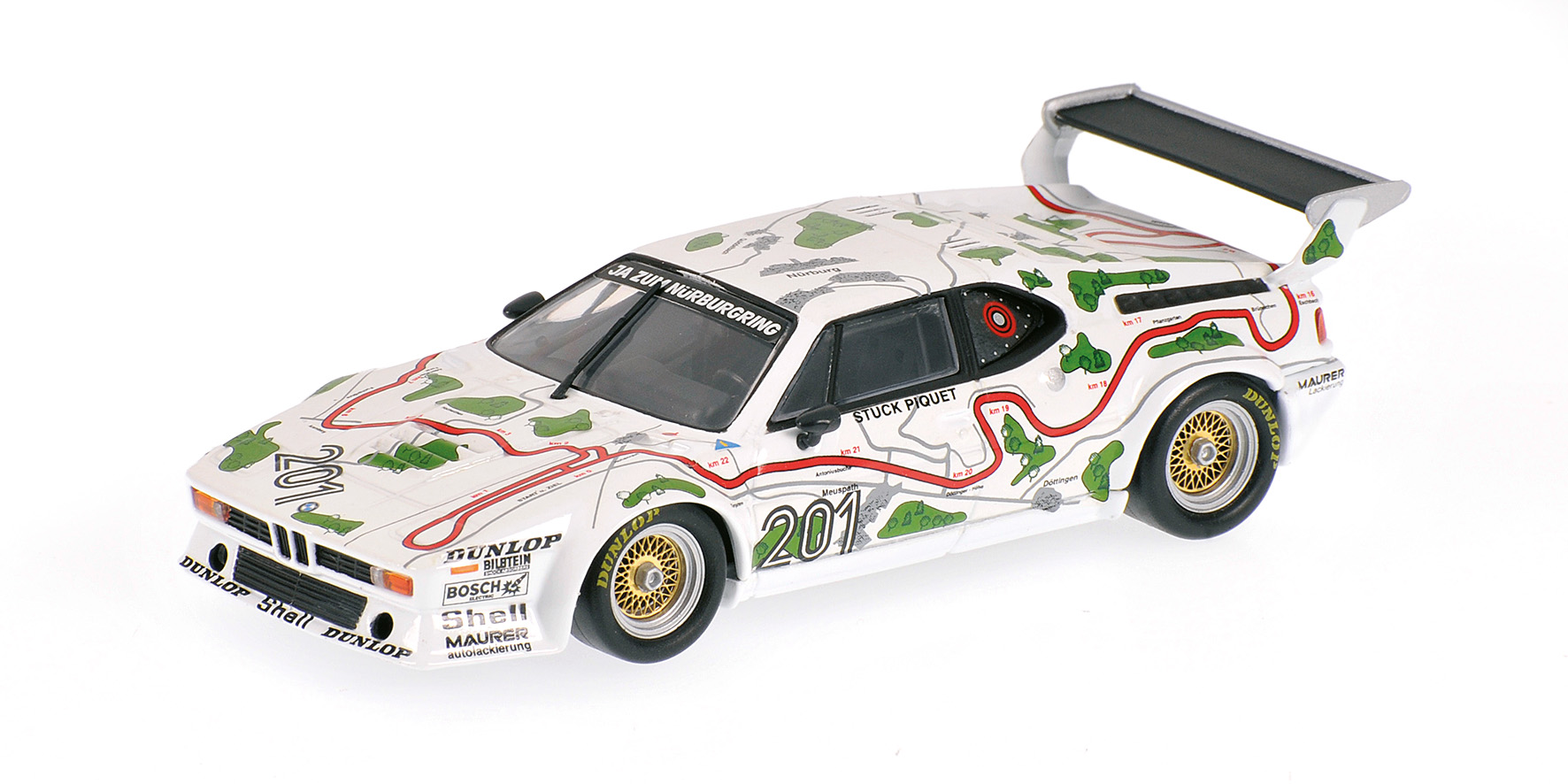 BMW M1 -  STUCK/PIQUET - 1000KM NUERBURGRING 1980