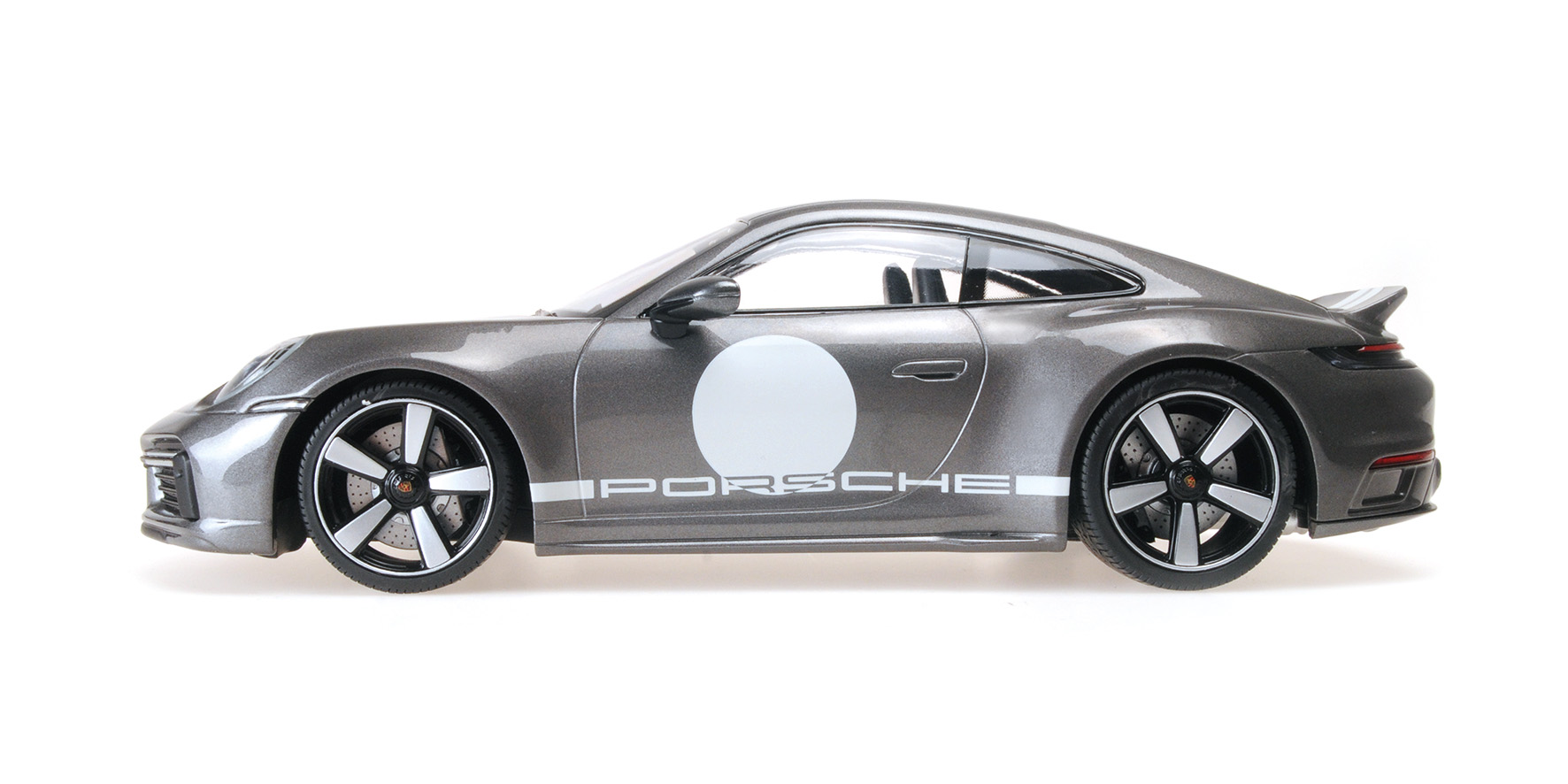 PORSCHE 911 (992) SPORT CLASSIC - 2022 - GREY METALLIC W/STRIPE