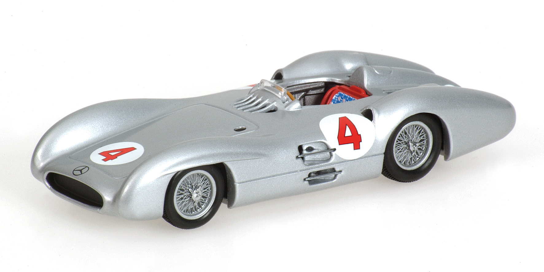 MERCEDES-BENZ W196 - KARL KLING - WINNER - FIA F1 WORLD CHAMPIONSHIP 1954 BERLIN