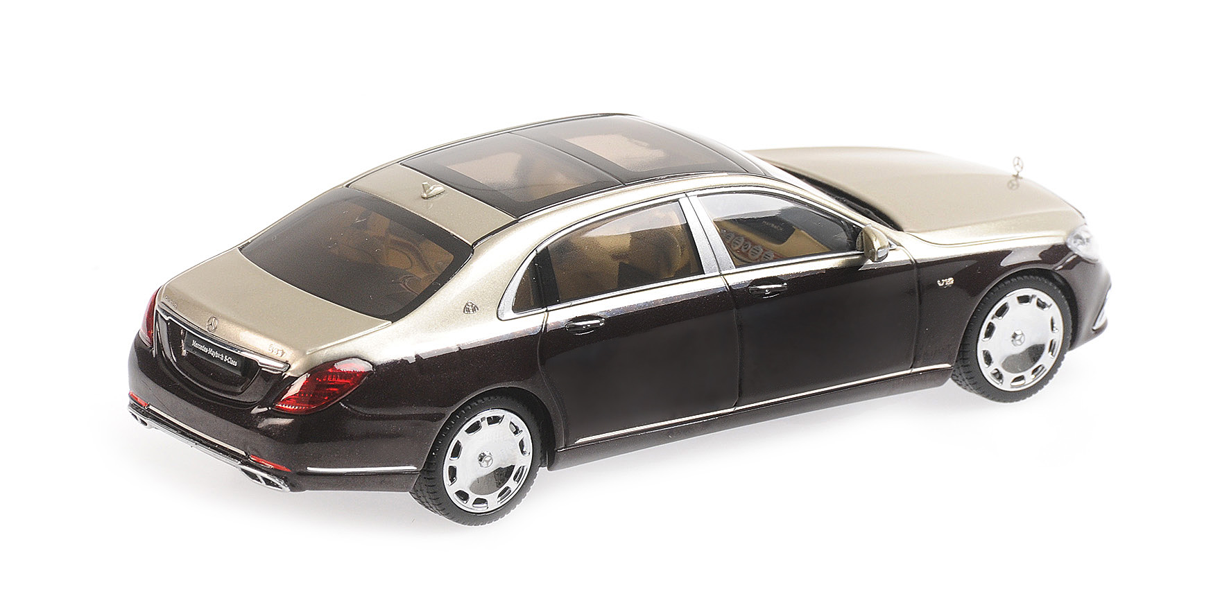 MERCEDES-MAYBACH S-CLASS - 2019 - RUBY BLACK/AGONITE SILVER