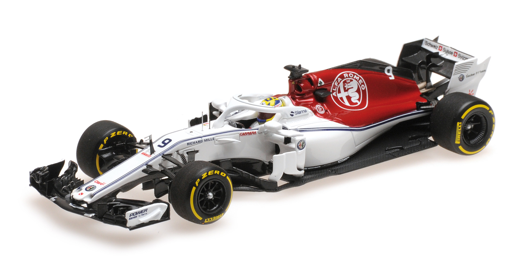ALFA ROMEO SAUBER F1 TEAM FERRARI C37 - MARCUS ERICSSON - 2018