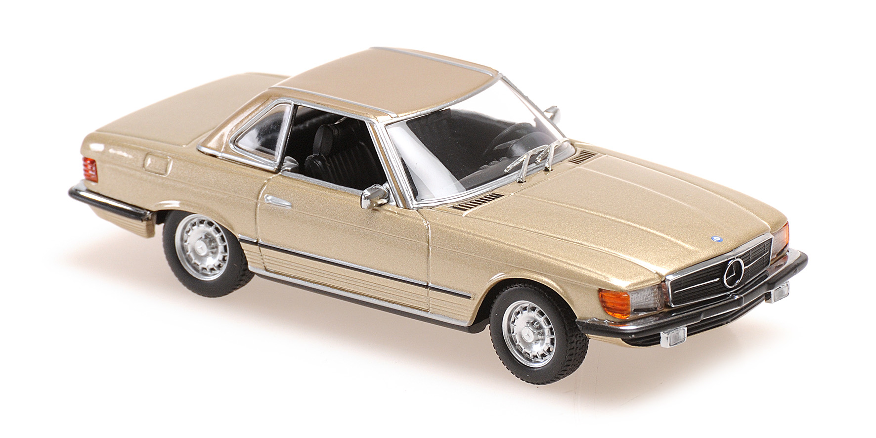 MERCEDES-BENZ 350 SL CABRIOLET HARDTOP (R107) - 1974 - GOLD