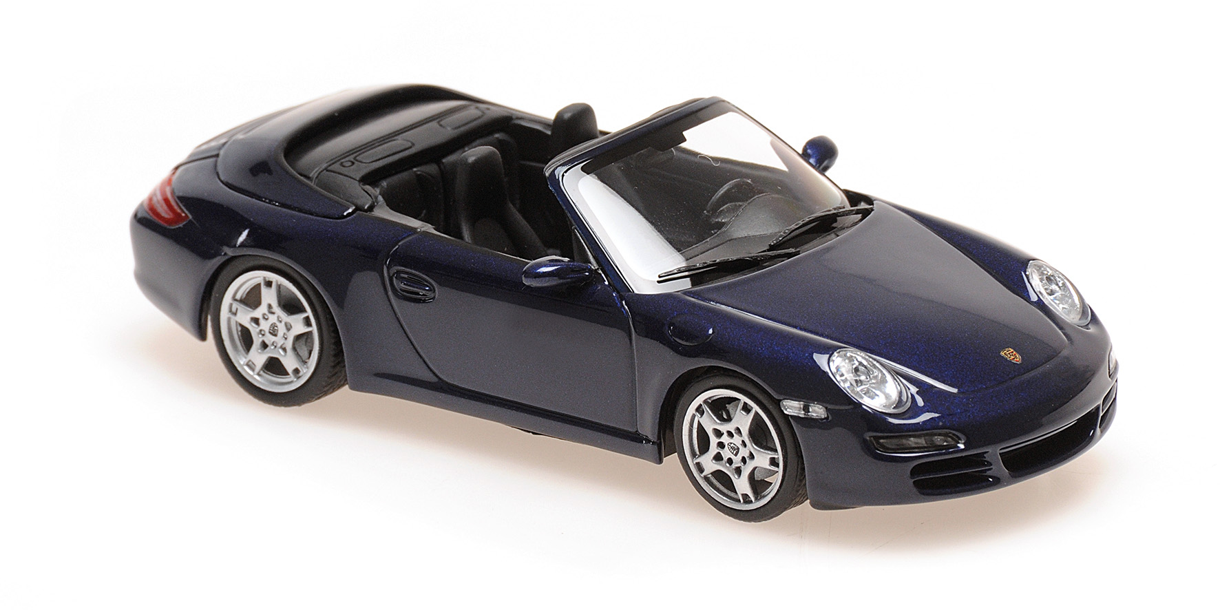 PORSCHE 911 CARRERA S CABRIOLET - 2005 - BLUE METALLIC