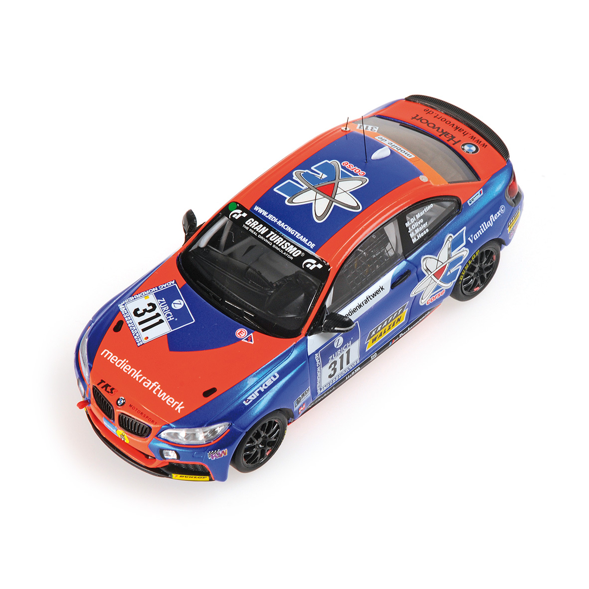 BMW M 235I RACING - TEAM MEDIENKRAFTWERK - DI MARTINO/OLIVO/MAIER/HESS - 24H NÜRBURGRING