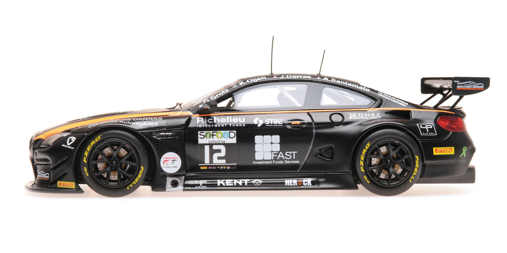 BMW M6 GT3 - TEAM BOUTSEN GINION - GROTZ/OJJEH/DARRAS/SANTAMATO - 24H SPA 2016