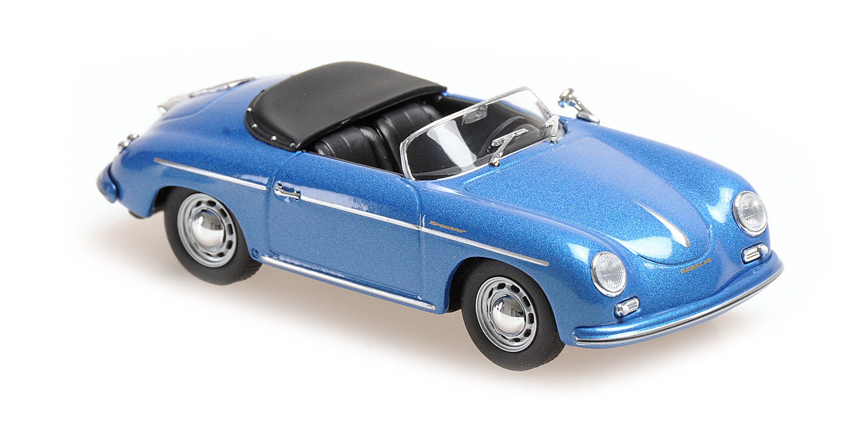 PORSCHE 356 A SPEEDSTER - 1956 - BLUE METALLIC