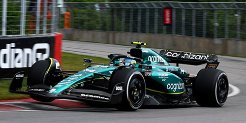ASTON MARTIN ARAMCO COGNIZANT FORMULA ONE TEAM AMR23 - FERNANDO ALONSO - 2ND CANADA GP 2023