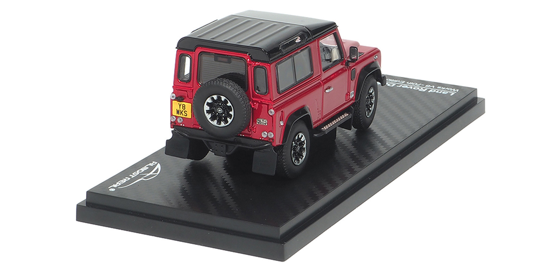 LAND ROVER DEFENDER 90 WORKS V8 70TH EDITION - 2017 - RED