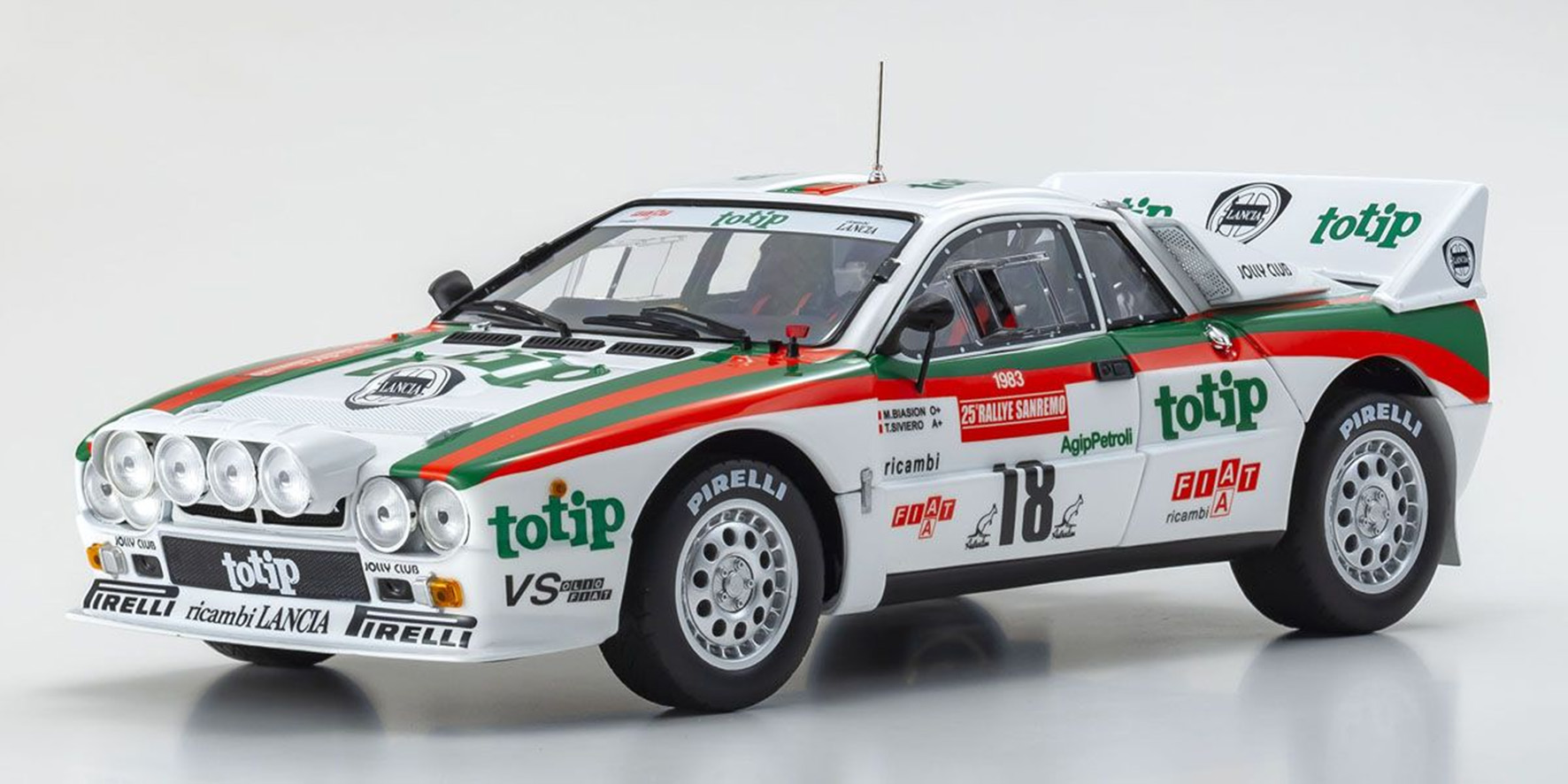 LANCIA RALLYE 037 - #18 - RALLY SANREMO 1983 (08306B)