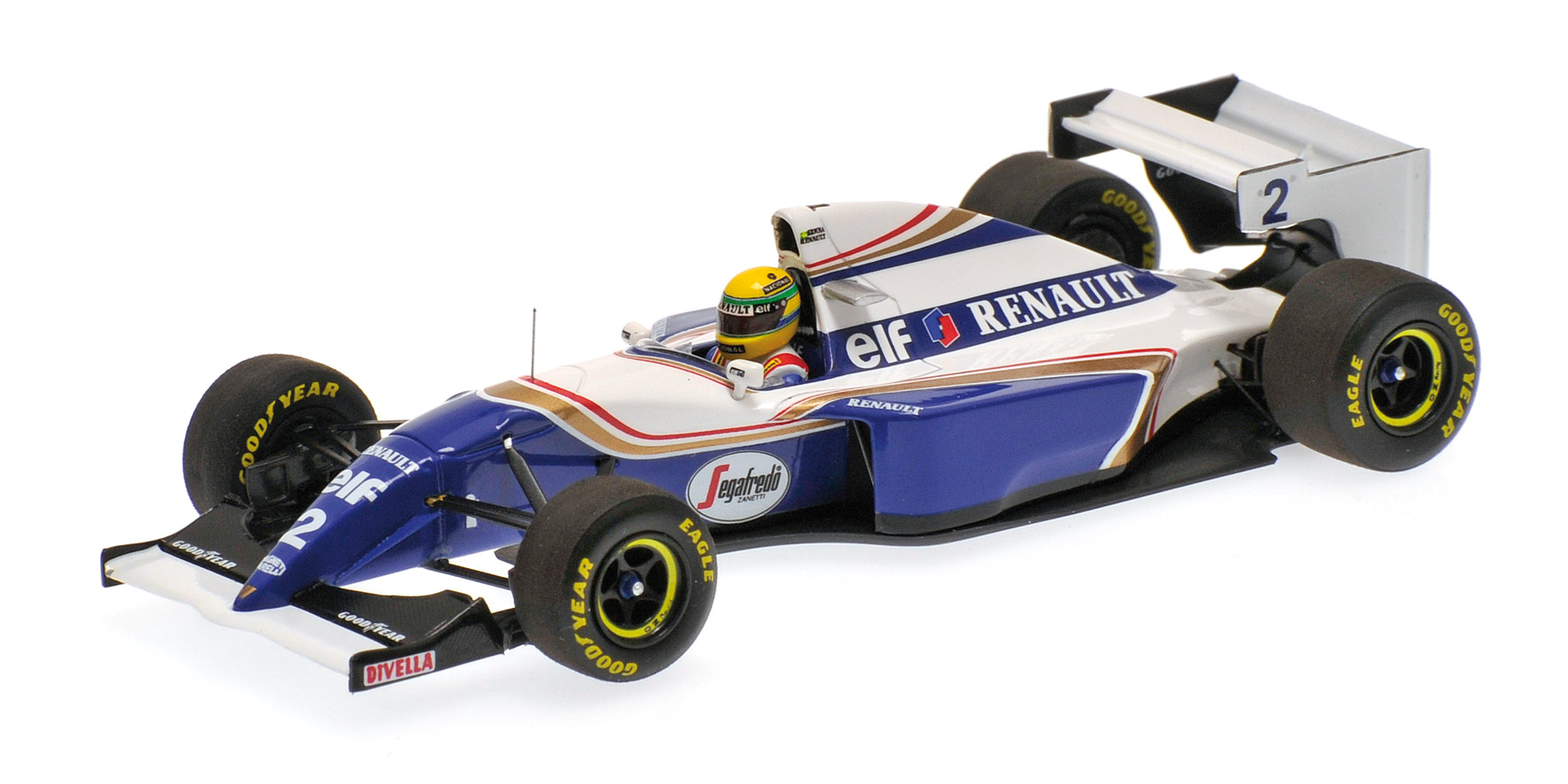 WILLIAMS RENAULT FW16 - AYRTON SENNA - PACIFIC GP 1994