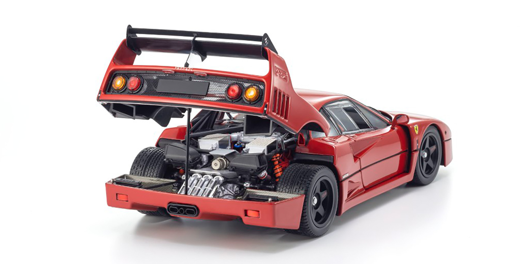 FERRARI F40 - LIGHT WEIGHT LM WING - RED (08416RLM)