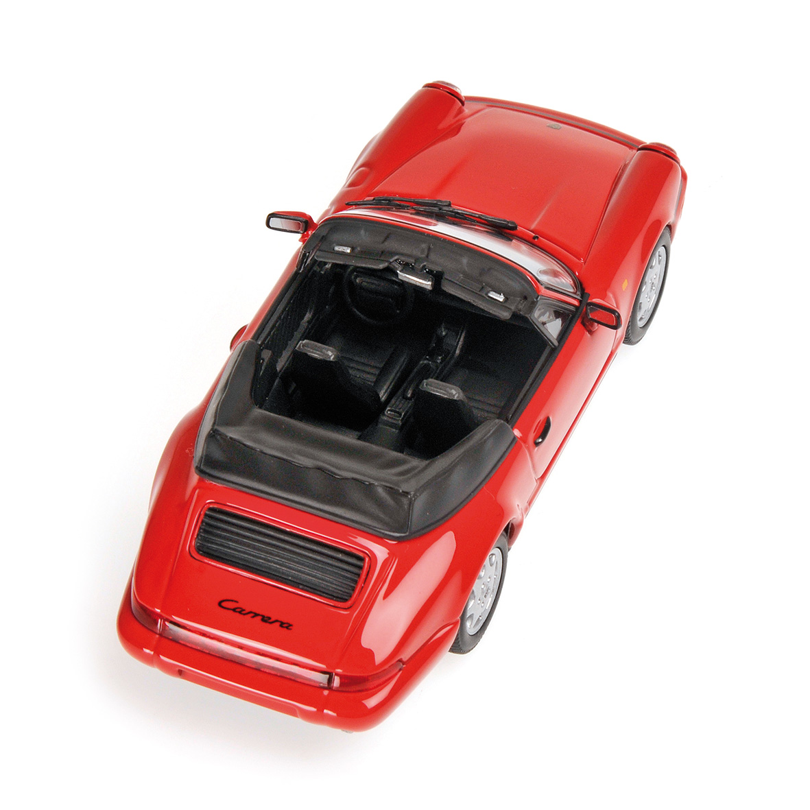 PORSCHE 911 CARRERA 2 CABRIOLET - 1990 - RED