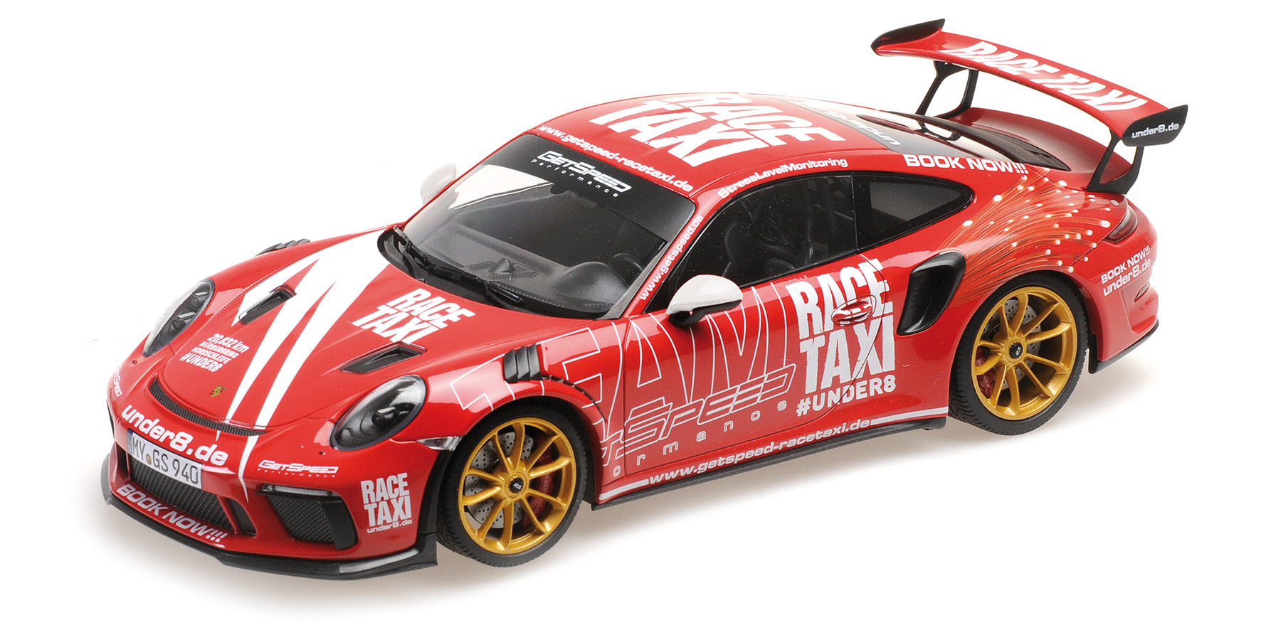 PORSCHE 911 (991.2) GT3RS - 2019 - INDISCHROT - GETSPEED RACE TAXI
