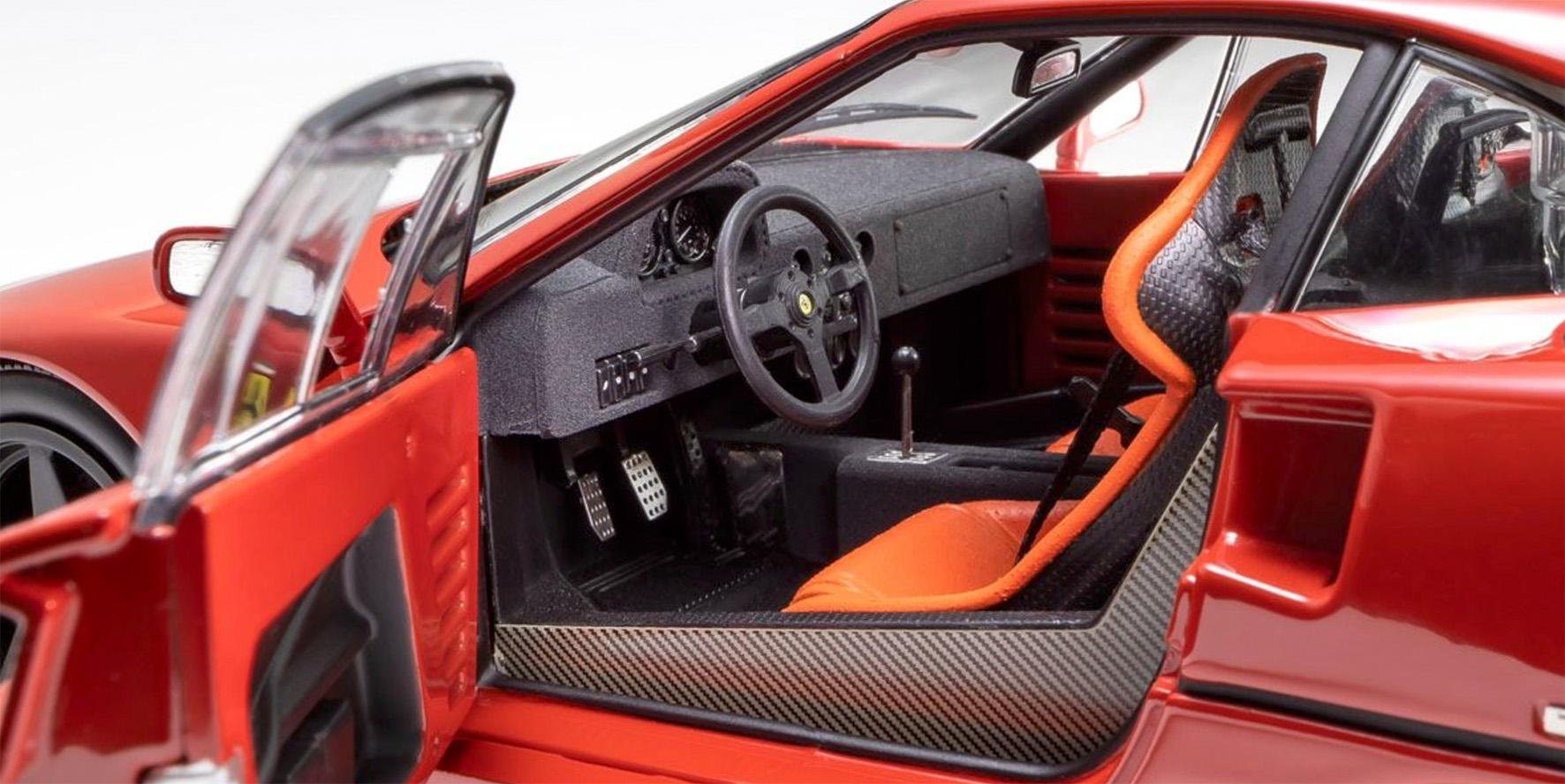 FERRARI F40 - LIGHT WEIGHT LM WING - RED (08416RLM)