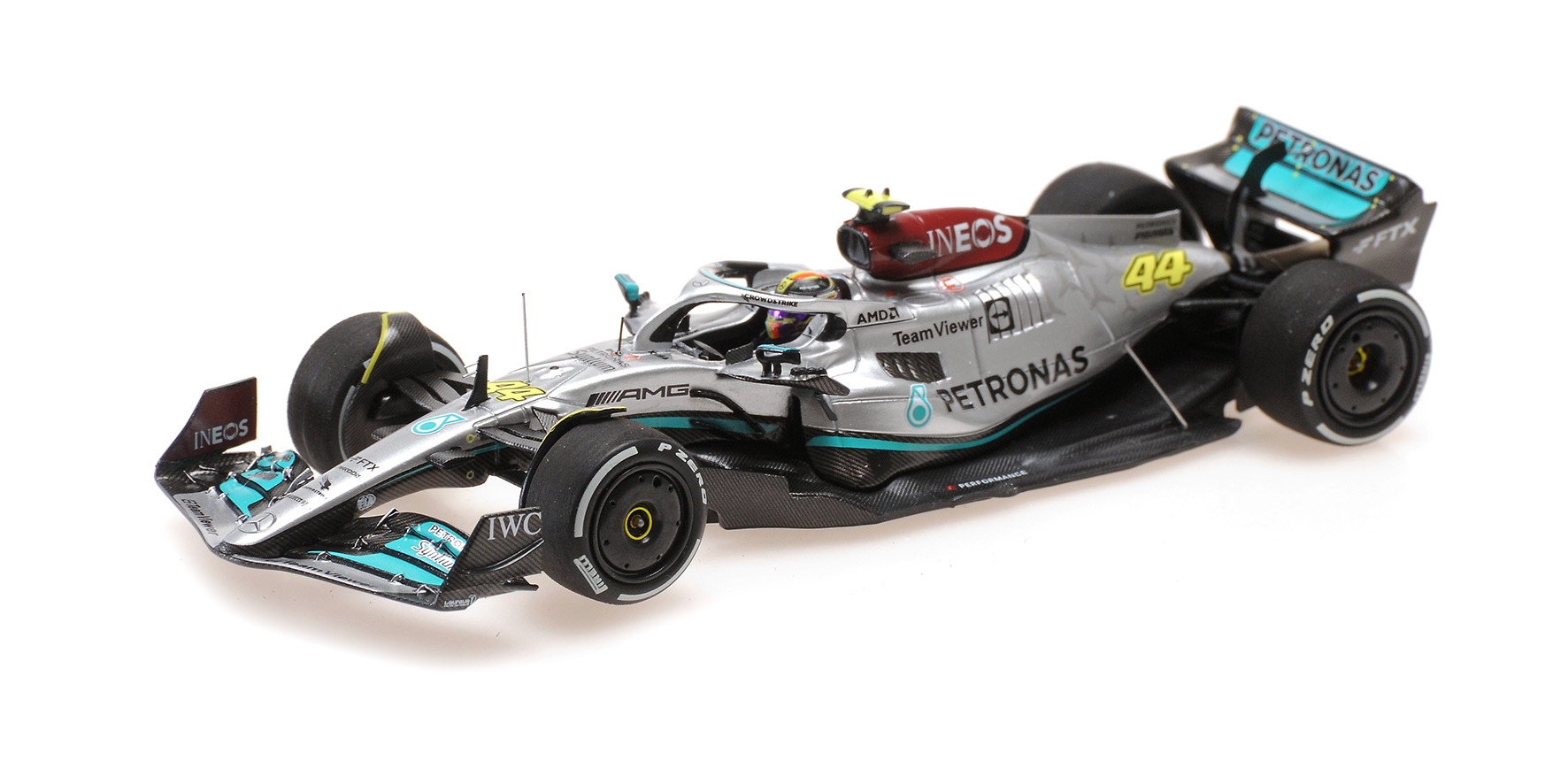 MERCEDES-AMG PETRONAS FORMULA ONE TEAM F1 W13 E PERFORMANCE - L. HAMILTON - 300TH GP - FRENCH GP  22