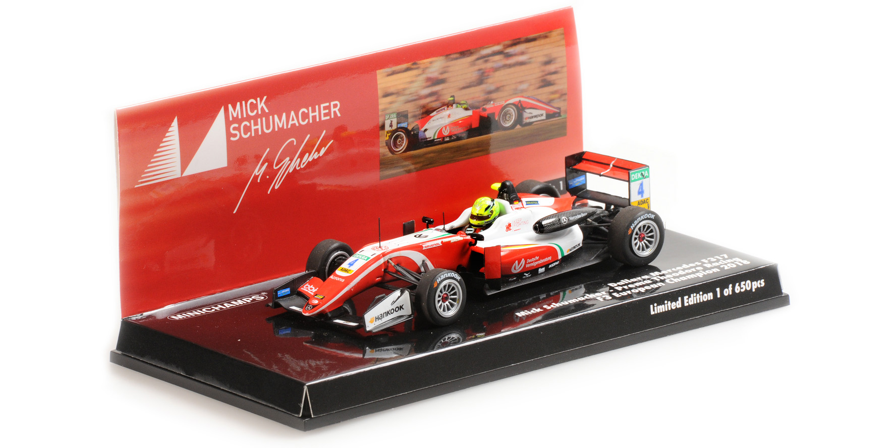 DALLARA MERCEDES F317 - PREMA THEODORE RACING - MICK SCHUMACHER - F3 EUROPEAN CHAMPION 2018