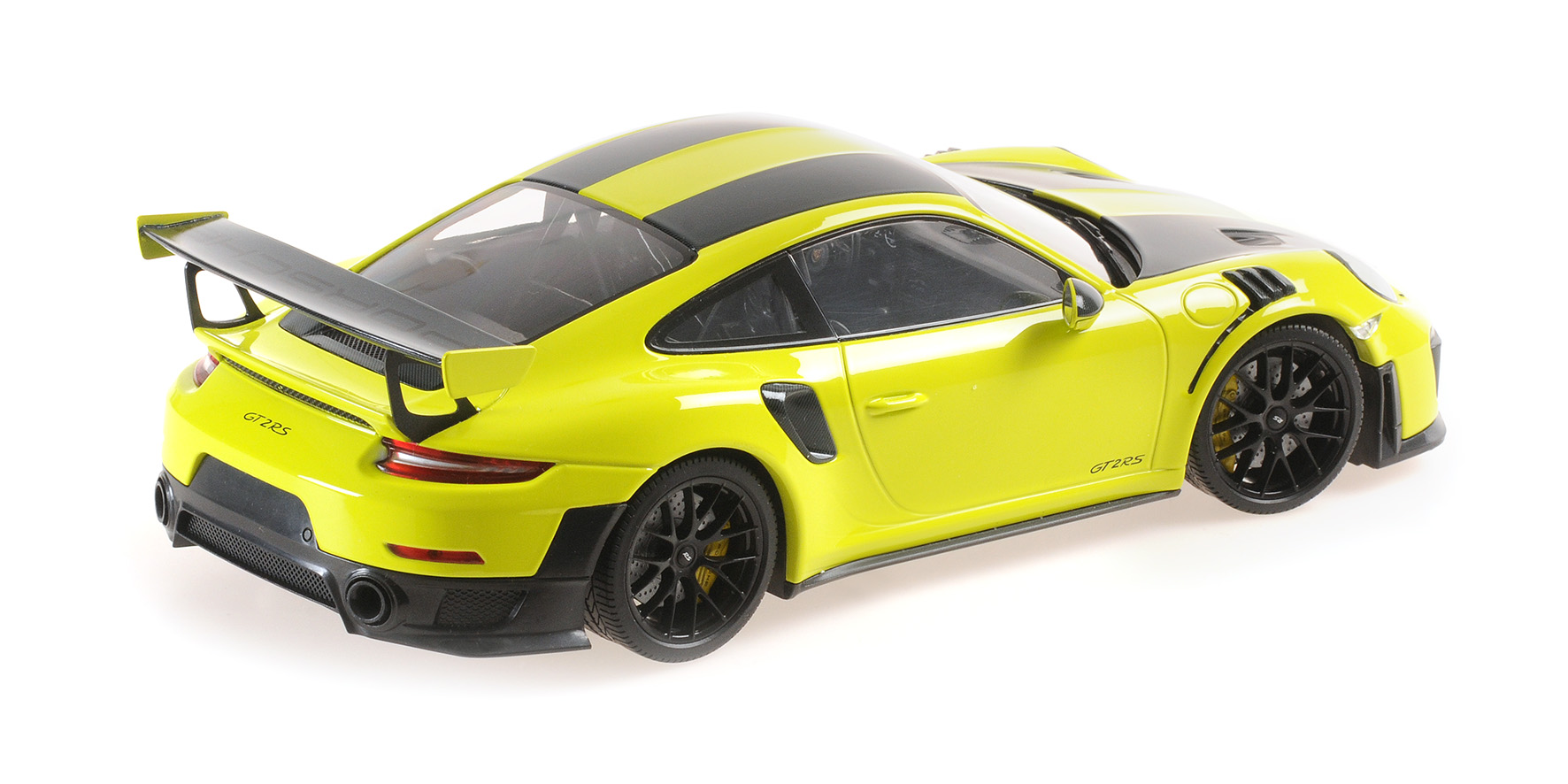 PORSCHE 911 (991.2) GT2RS - 2018 - GREEN W/ WEISSACH PACKAGE W/ BLACK MAGNESIUM WHEELS