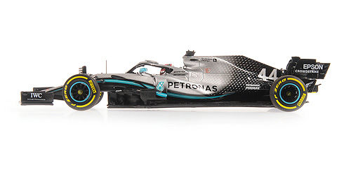 MERCEDES-AMG PETRONAS MOTORSPORT F1 W10 EQ POWER+ - HAMILTON - 1ST BAHRAIN GP 2019 - EX. MINICHAMPS
