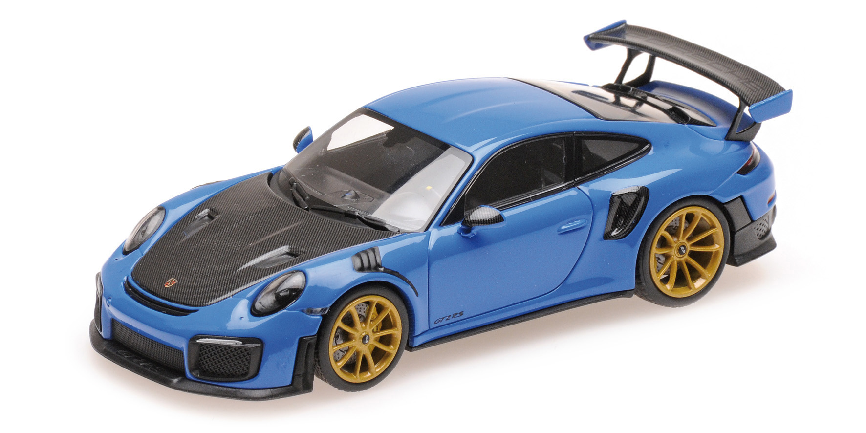 PORSCHE 911 (991.2) GT2RS - 2018 - VOODOBLAU (NORMAL) - EXCLUSIVE FOR MINICHAMPS.DE