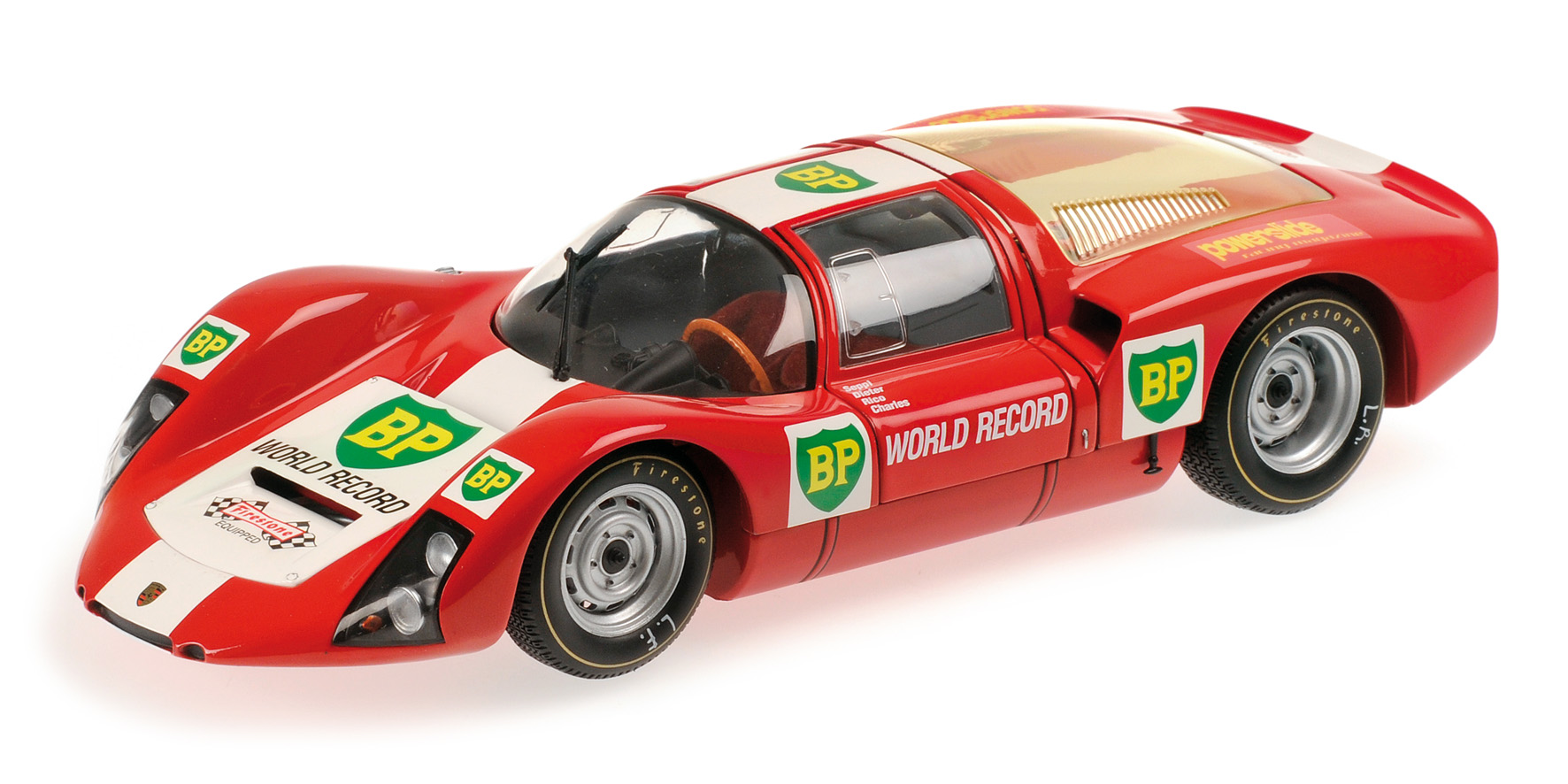 PORSCHE 906E - 'BP WORLD RECORD RUNS' - MONZA 1967