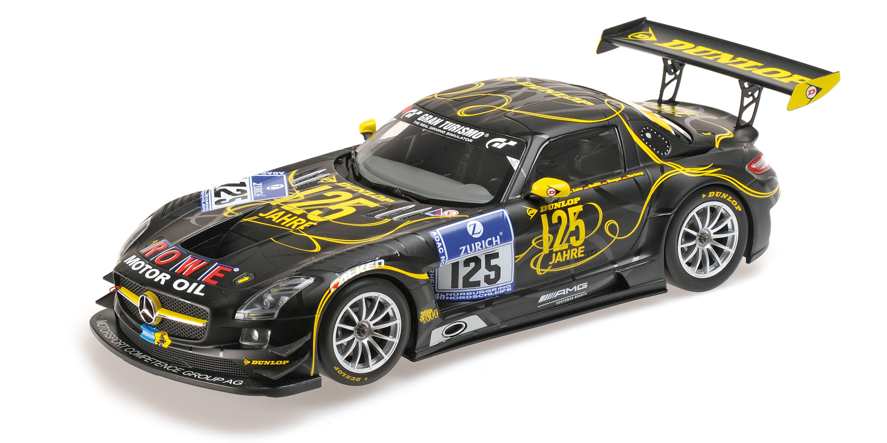 MERCEDES-BENZ SLS AMG GT3 - ROWE RACING - ZEHE/BULLITT/RENGER/HARTUNG - 24H NÜRBURGRING 2013