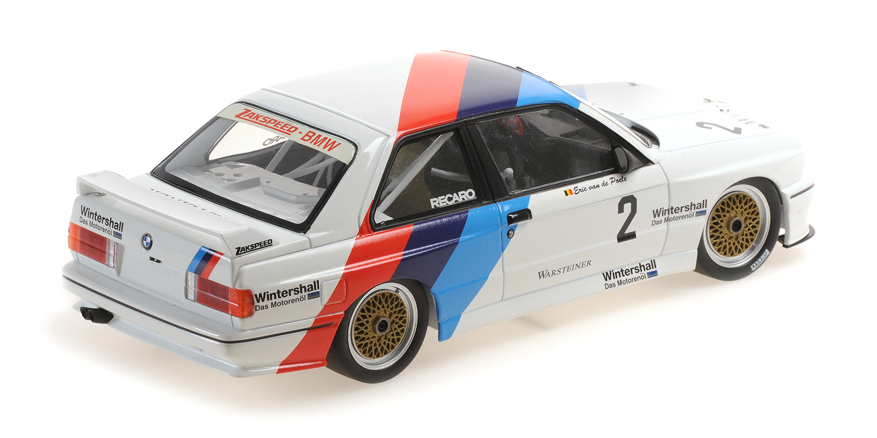 BMW M3 - ZAKSPEED-BMW - ERIC VAN DER POELE - CHAMPION DTM 1987