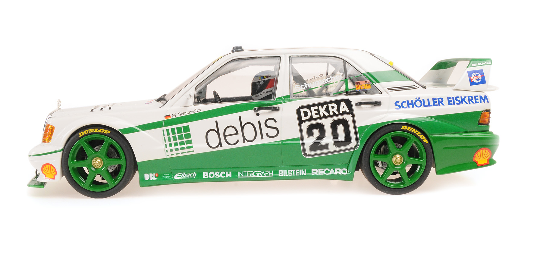 MERCEDES-BENZ 190E 2.5-16 EVO 2 - TEAM ZAKSPEED - MICHAEL SCHUMACHER - DTM 1991