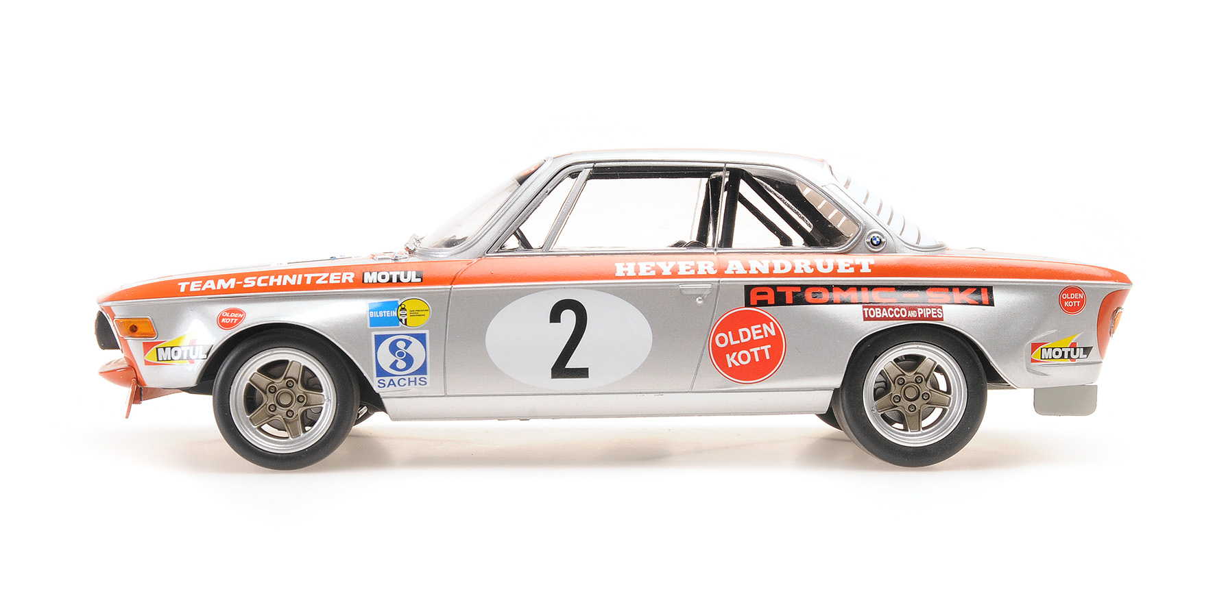 BMW 2800 CS - FITZPATRICK/HEYER/STOMMELEN - WINNERS GP TOURENWAGEN NÜRBURGRING 1972