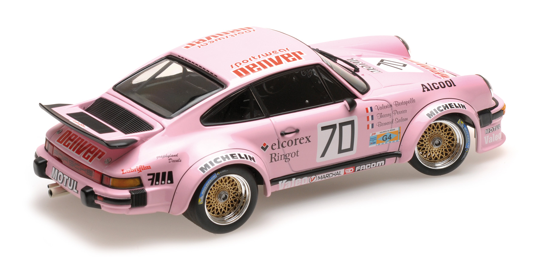 PORSCHE 934 - THIERRY PERRIER - PERRIER/BERTAPELLE/SALAM - WINNERS GR.4 24H LE MANS 1981