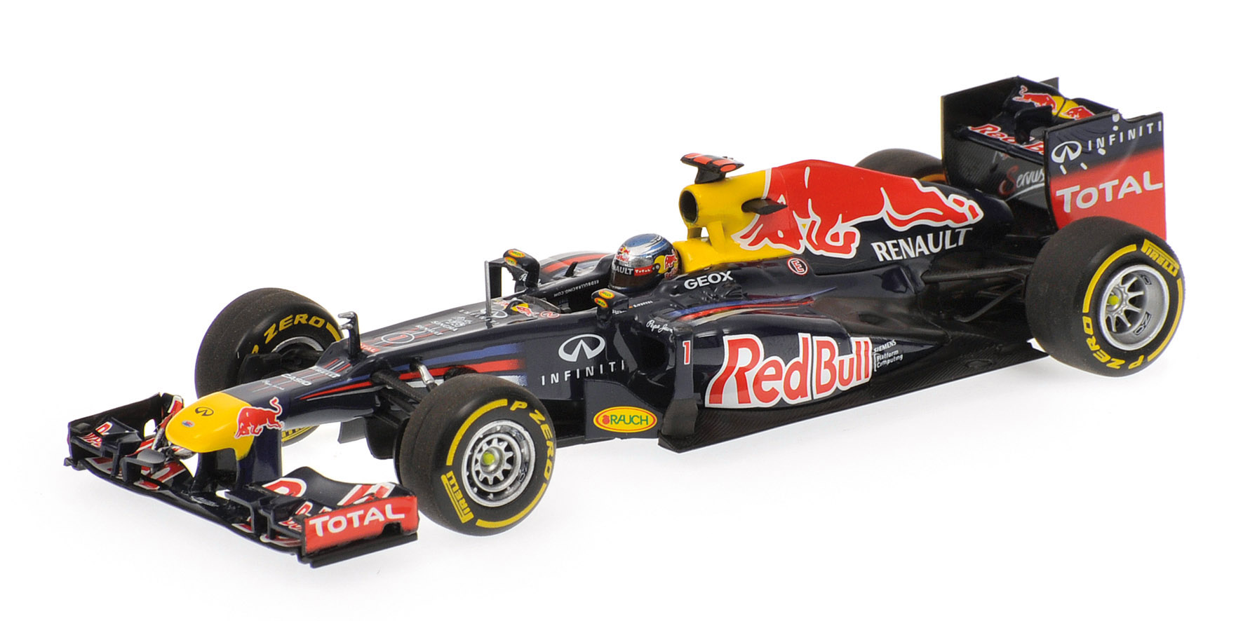 RED BULL RACING RENAULT RB8 - SEBASTIAN VETTEL - 2012