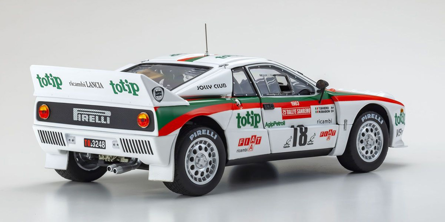 LANCIA RALLYE 037 - #18 - RALLY SANREMO 1983 (08306B)