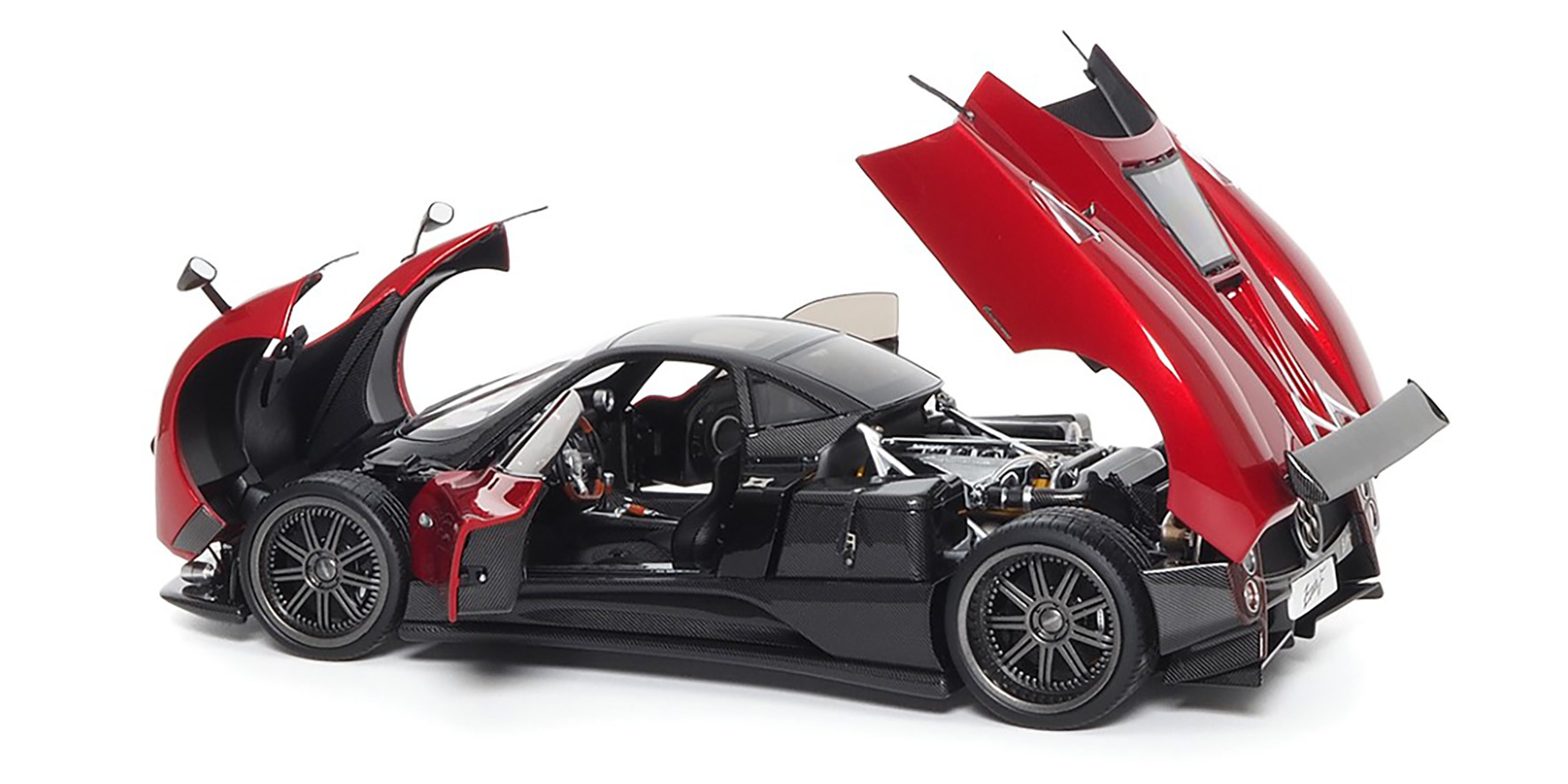 PAGANI ZONDA F - 2005 - ROSSO MONZA - (850406001)