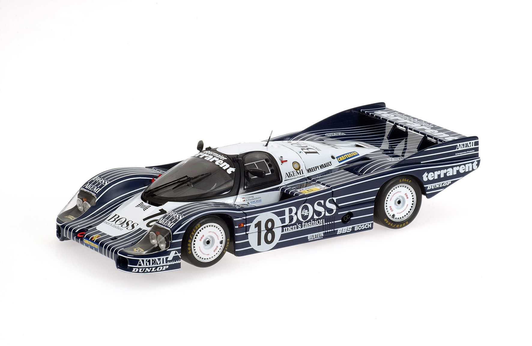 PORSCHE 956L - 'BOSS' - LÄSSIG/PLANKENHORN/WILSON - TEAM OBERMAYER RACING - 24H LE MANS 1983