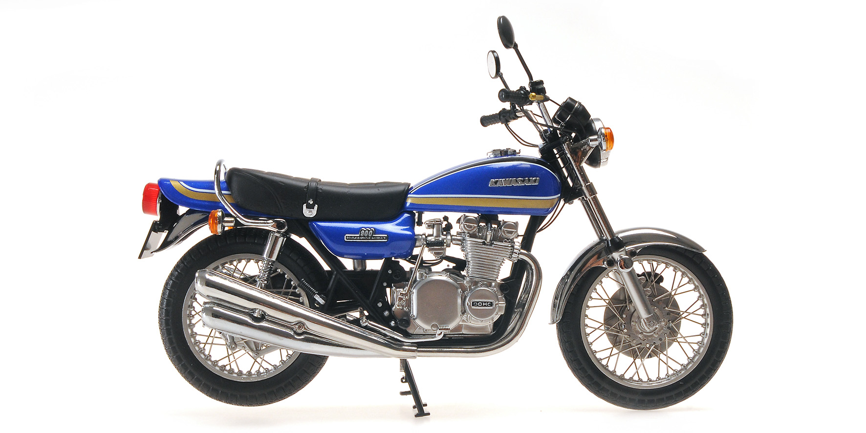 KAWASAKI 900 Z1 'SUPER 4' - 1972 - BLUE METALLIC