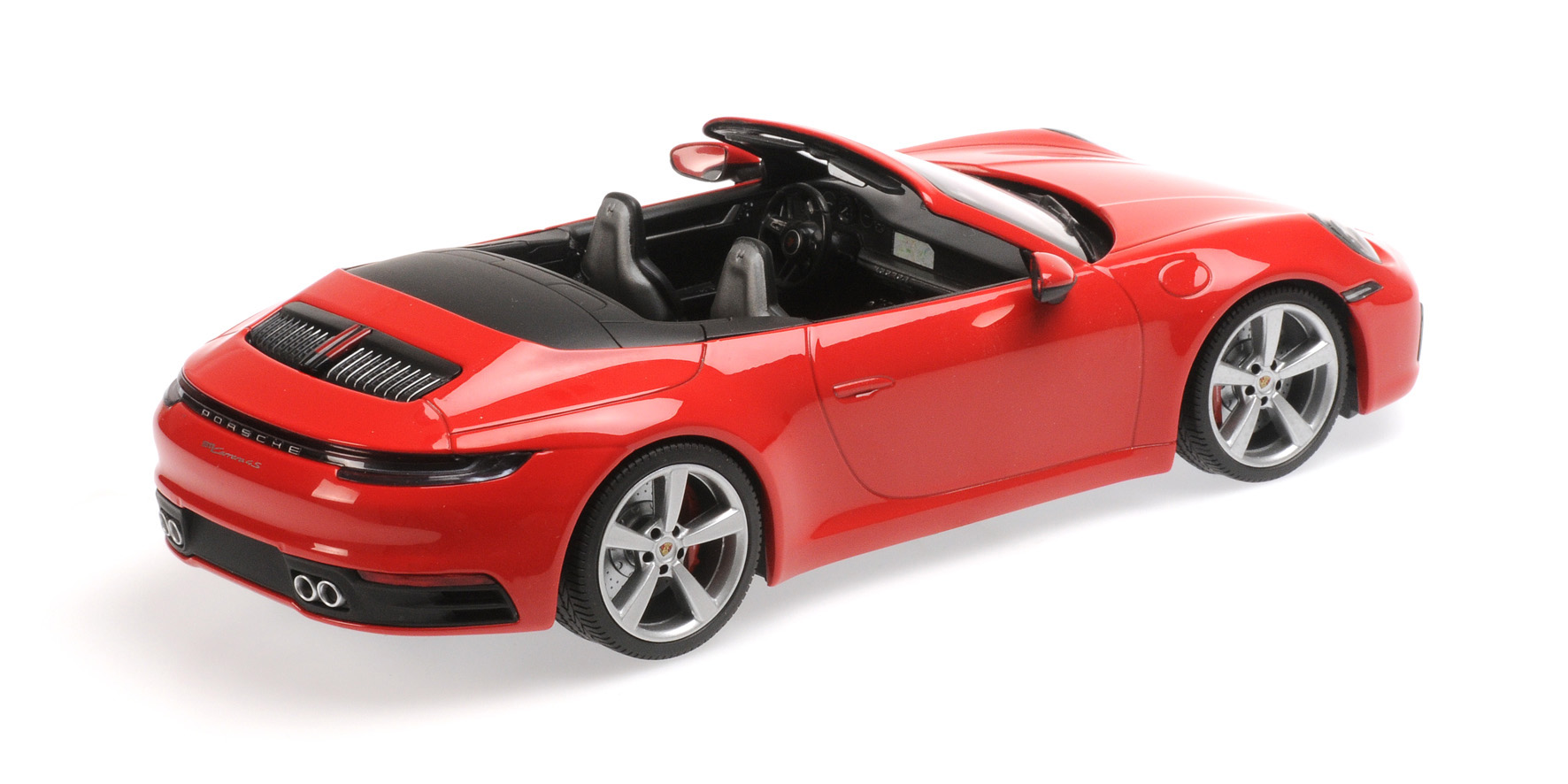 PORSCHE 911 CARRERA 4S CABRIOLET - 2019 - RED