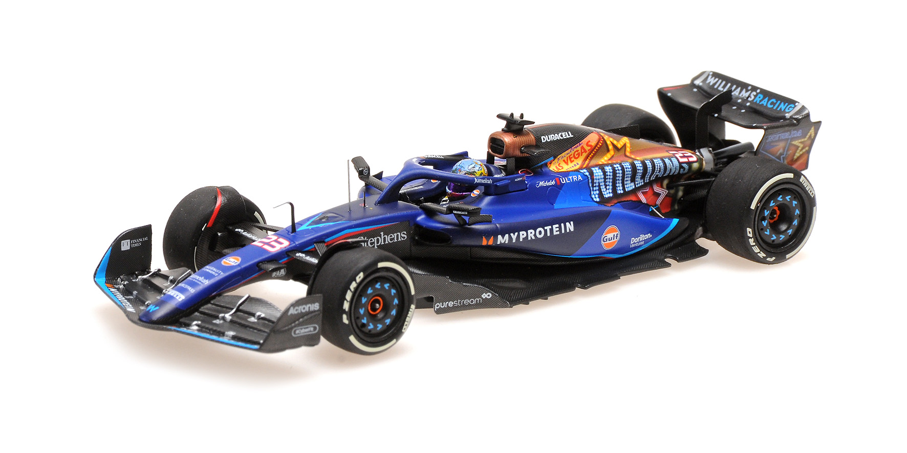 WILLIAMS RACING FW45 - ALEX ALBON - LAS VEGAS GP - 2023