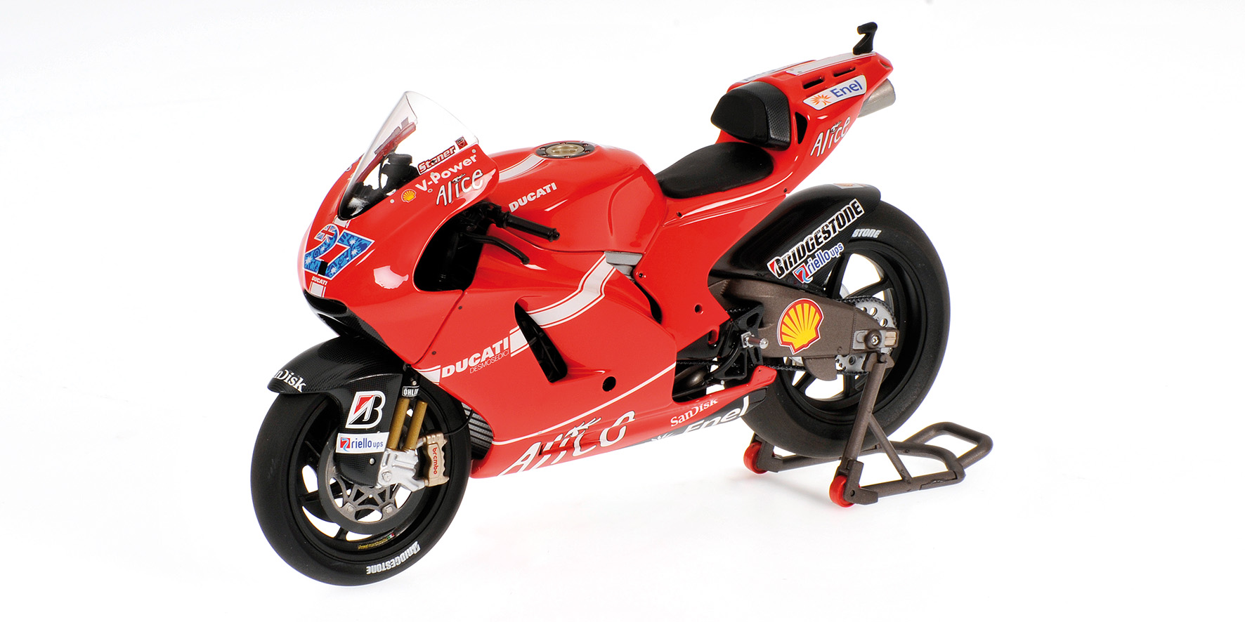 DUCATI DESMOSEDICI GP9 - CASEY STONER - TEAM MARLBORO DUCATI - MOTOGP 2009