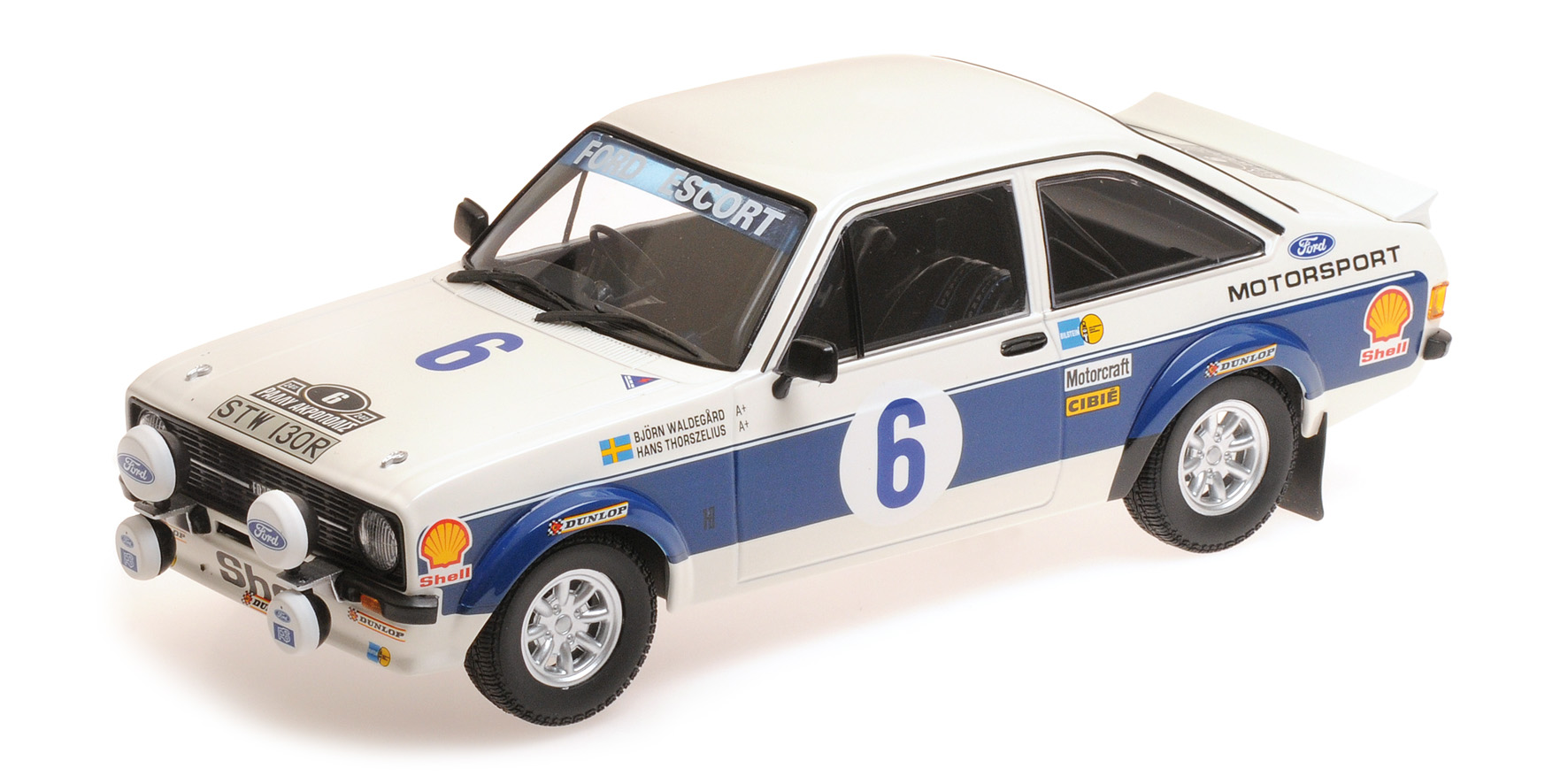 FORD RS 1800 - FORD MOTOR CO LTD - WALDEGARD/THORSZELIUS - WINNERS ACROPOLIS RALLY 1977