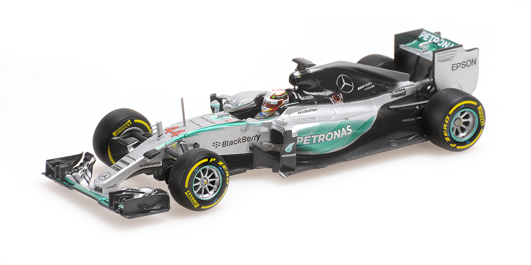 MERCEDES AMG PETRONAS F1 TEAM W06 HYBRID - LEWIS HAMILTON - WORLD CHAMPION  2015