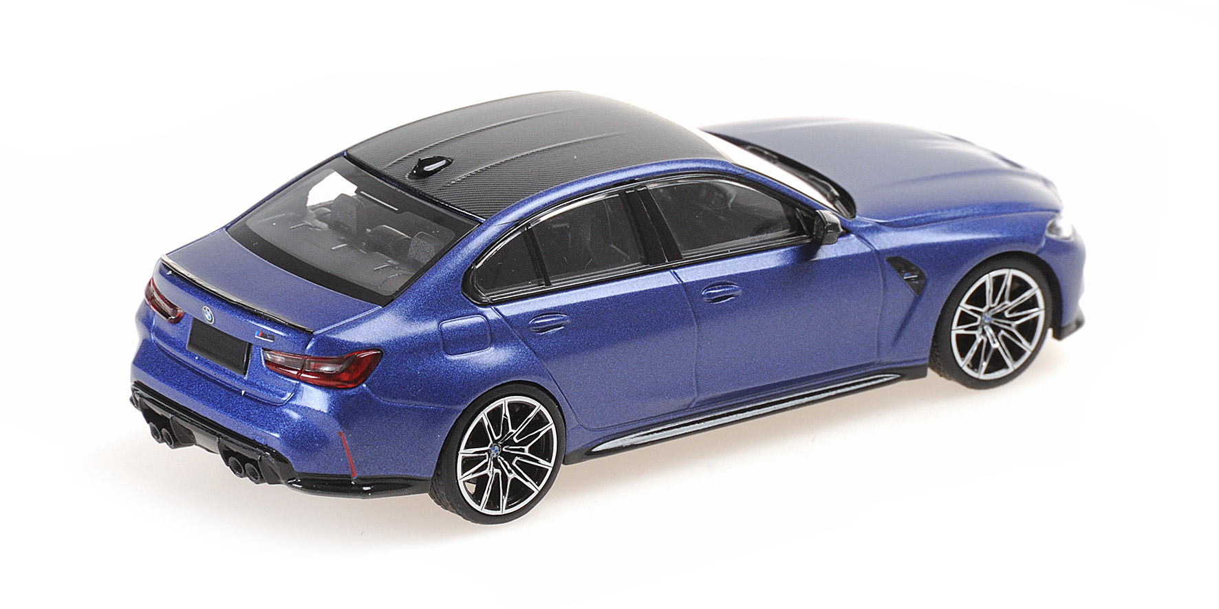 BMW M3 - 2020 - MATT BLUE METALLIC - EXCL. MINICHAMPS.de